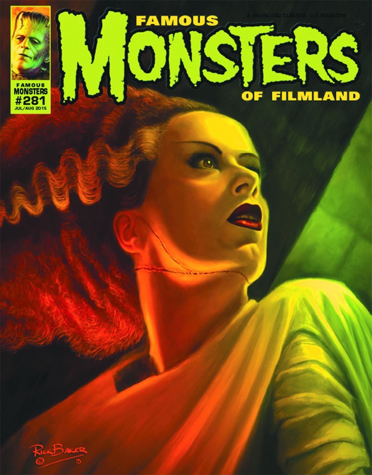 Famous Monsters of Filmland, magazine, horror films, Bride of Frankenstein