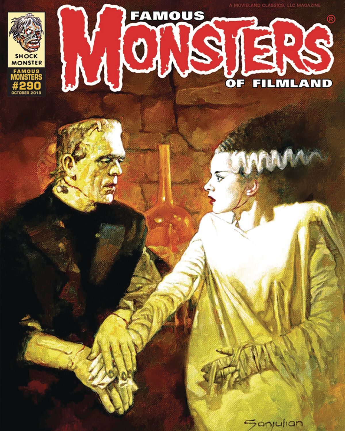 Famous Monsters of Filmland, magazine, horror films, Bride of Frankenstein 