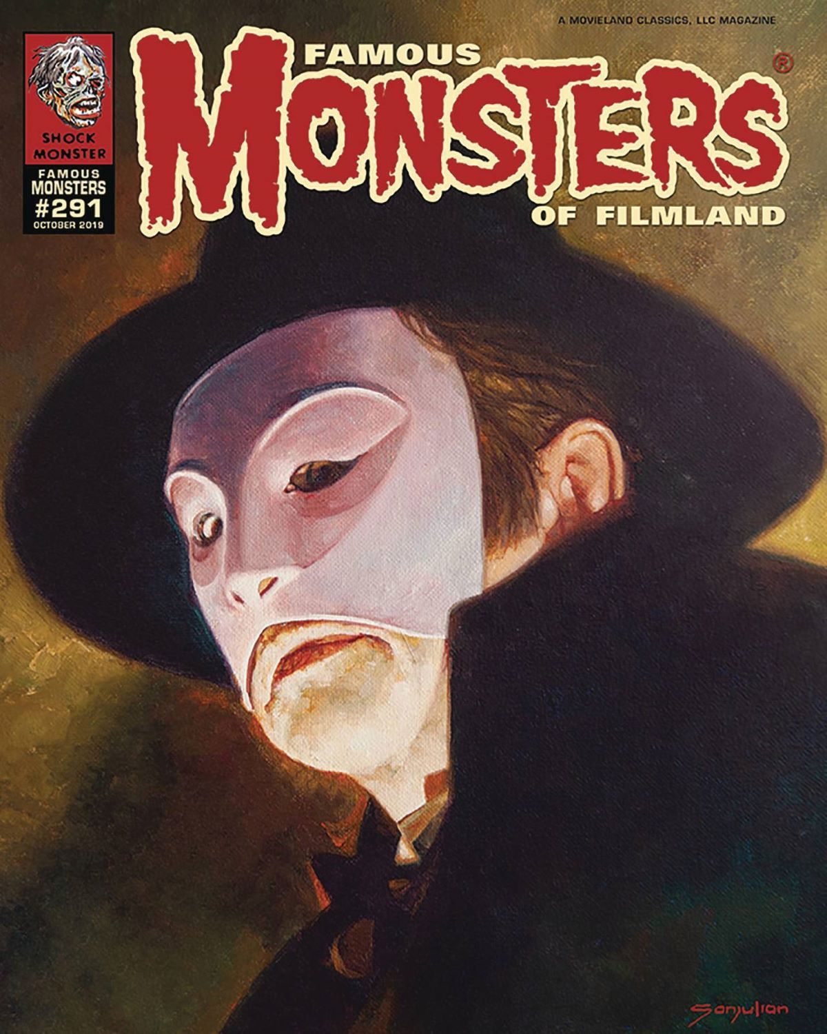 Famous Monsters of Filmland, magazine, horror films, Phantom of the Opera