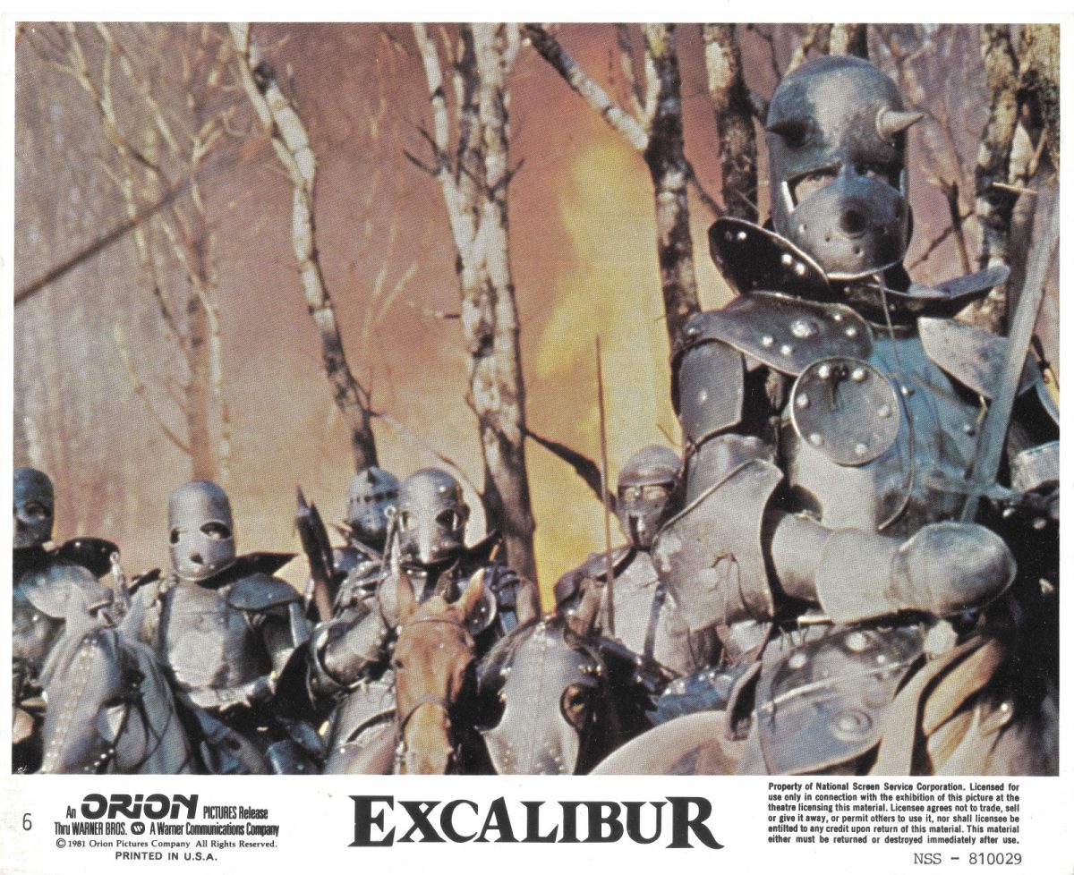 John Boorman, Excalibur, Nigel Terry, Nicholas Clay, film, myth