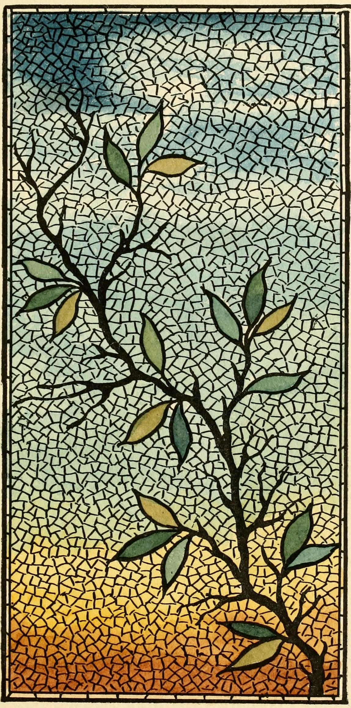 History of stained glass: Belcher Mosaic Co stained-glass windows from the  1880s.