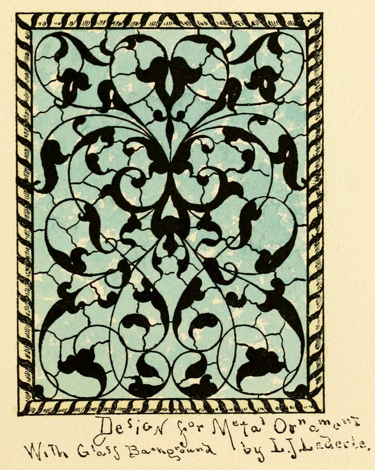 Glass Catalog by Belcher Mosaic Glass Co. New York, N.Y. 1886