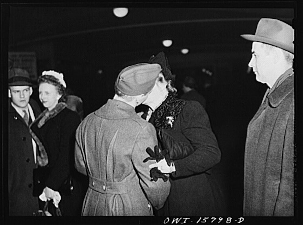 Union Station Chicago 1943 by Jack Delano