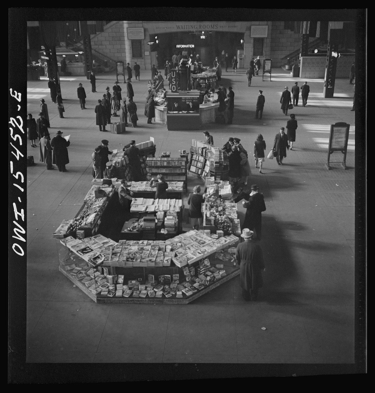 Union Station Chicago 1943 by Jack Delano