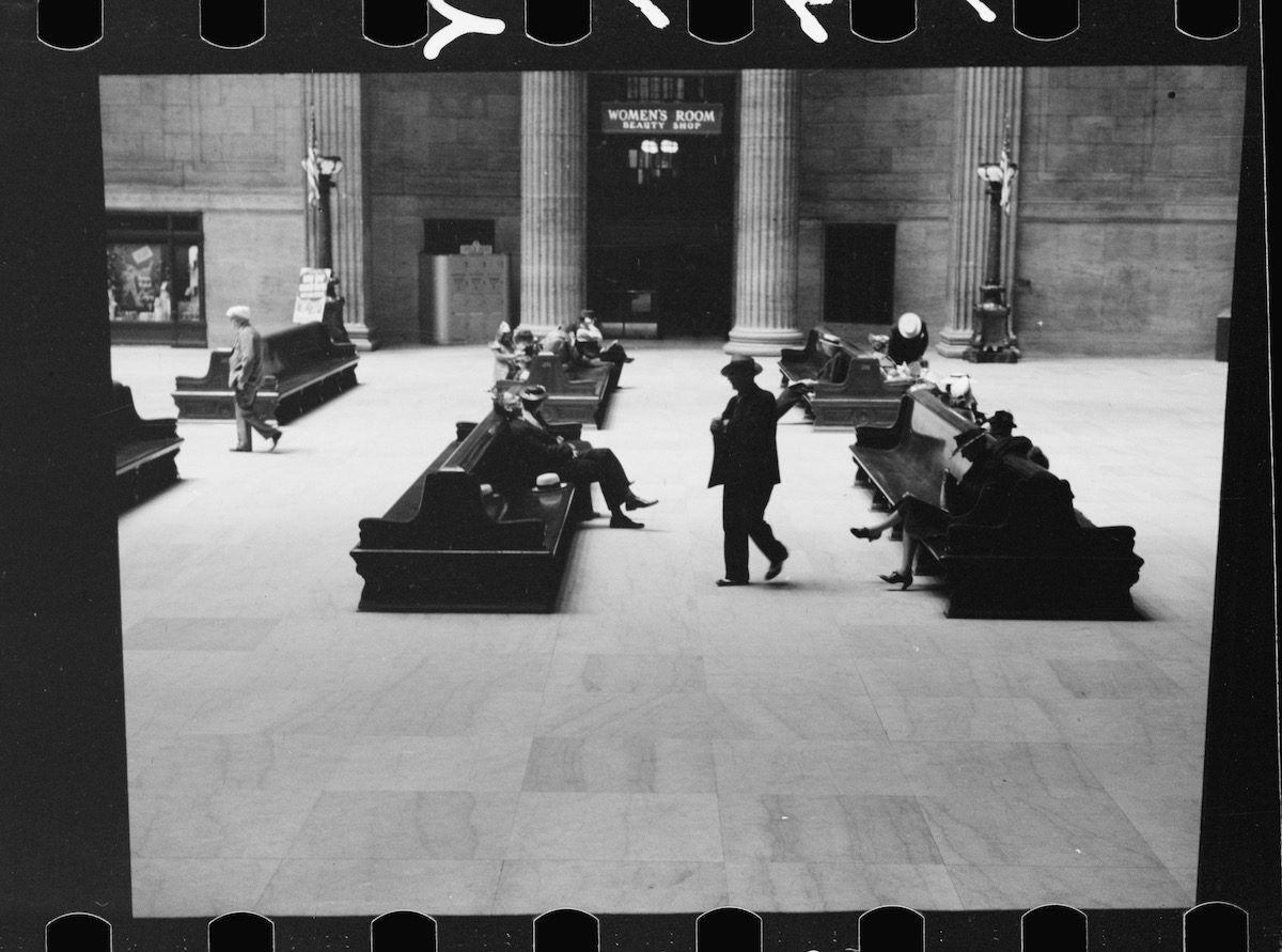 Union Station Chicago 1943 by Jack Delano