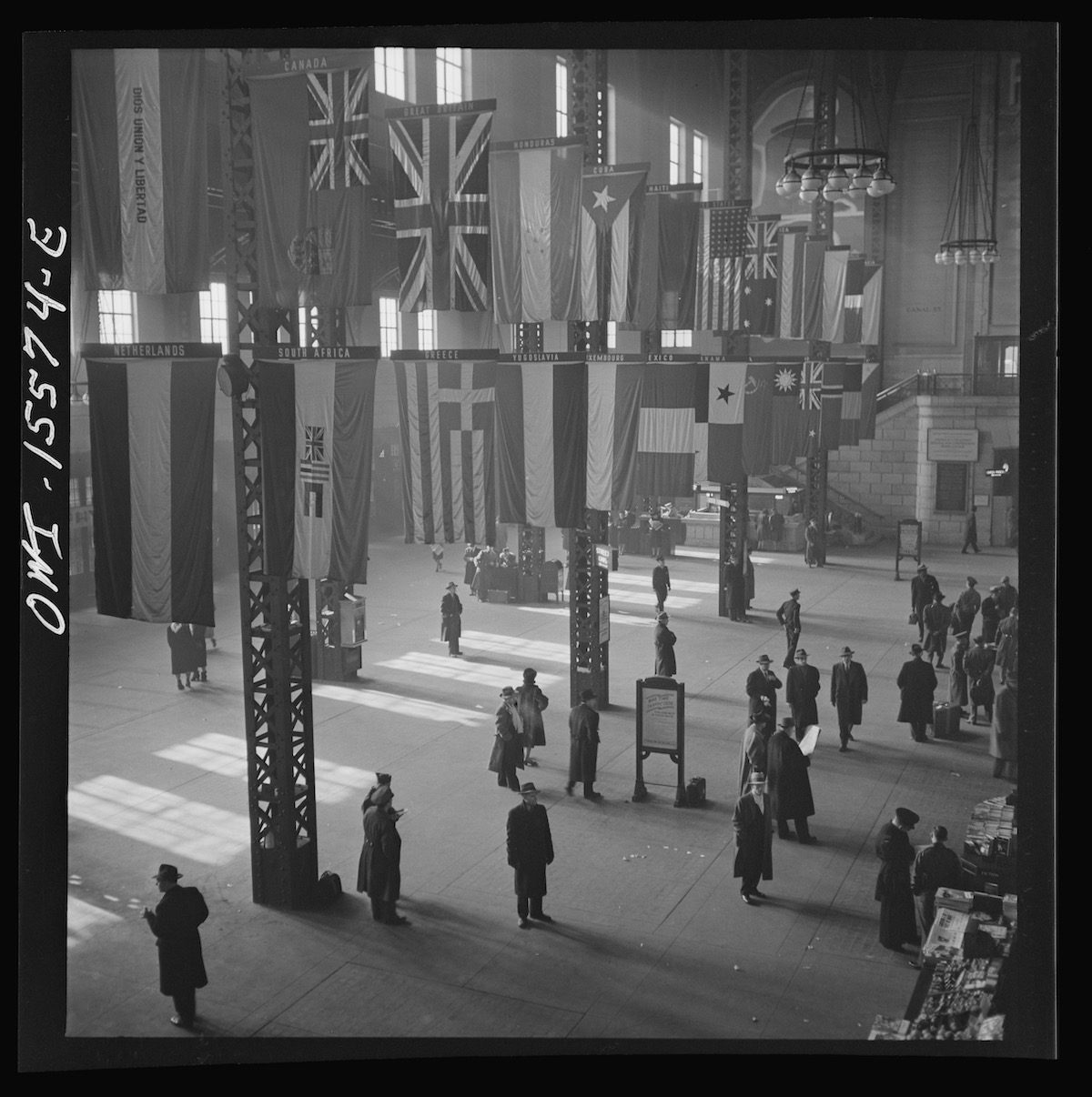 Union Station Chicago 1943 by Jack Delano