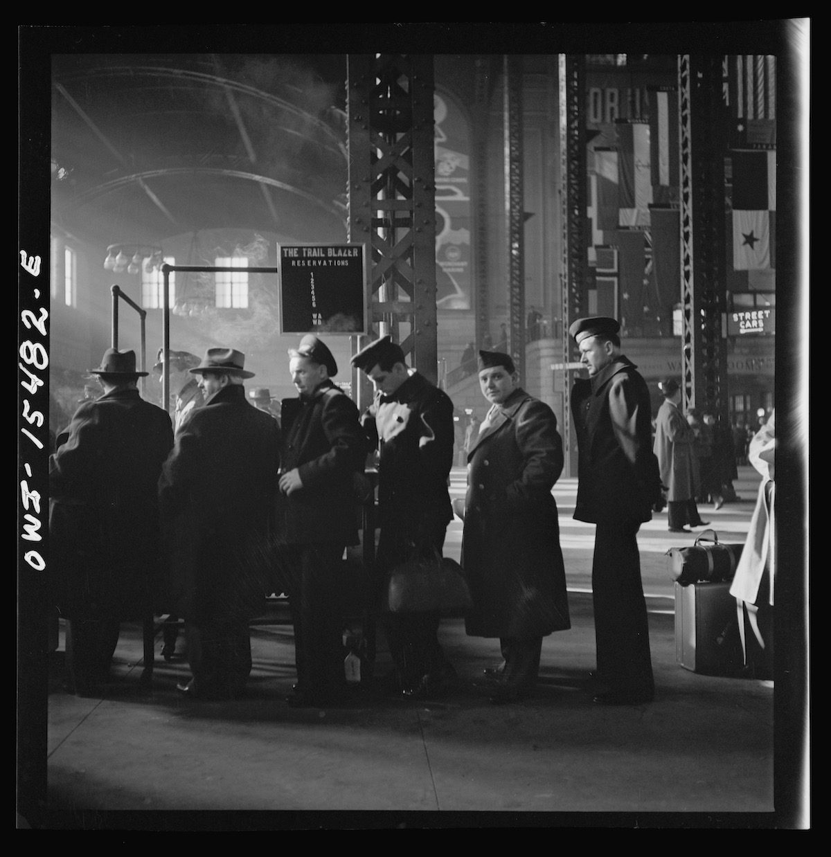 Union Station Chicago 1943 by Jack Delano