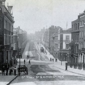 King's Cross, Great Percy Street & Acton Street 1906 - Flashbak