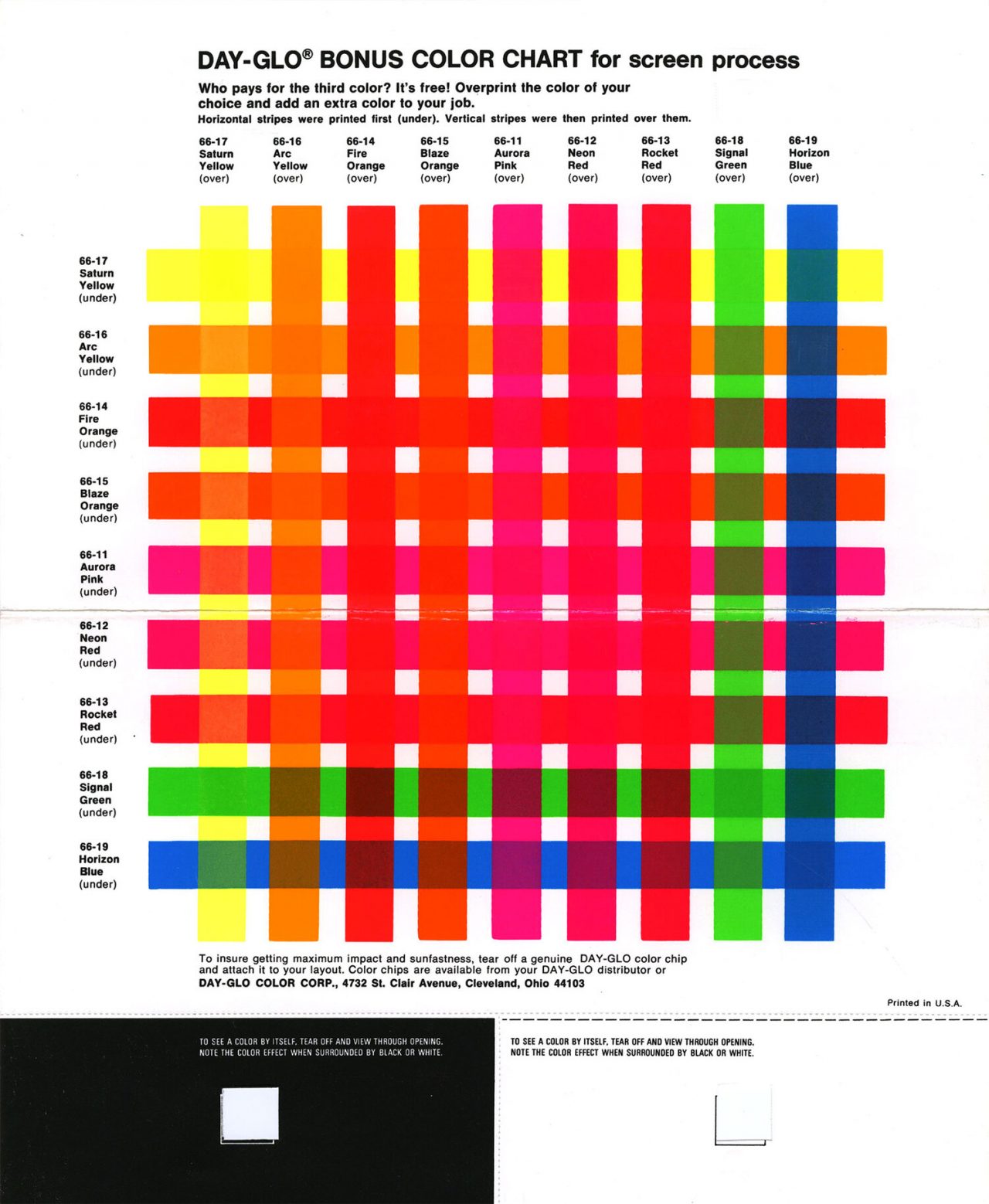 THE DAY-GLO DESIGNERS GUIDE 1960s