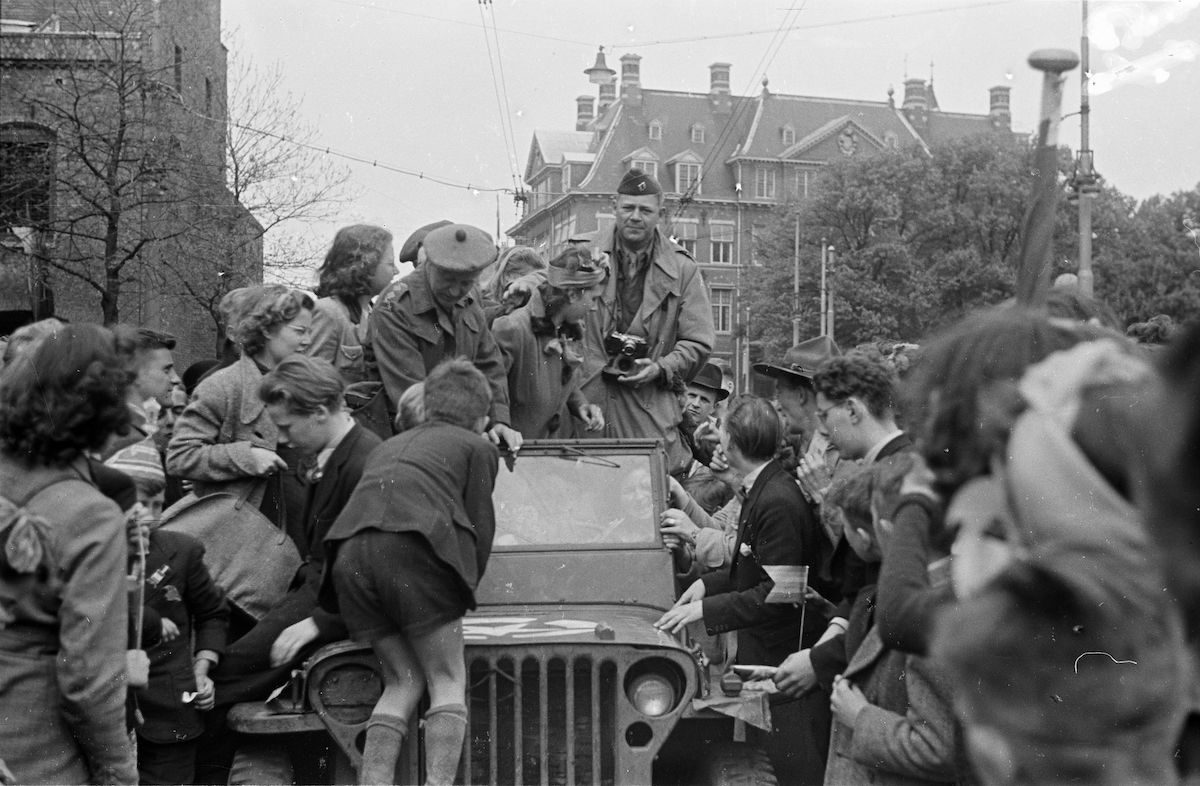 The Netherlands The Hague Liberation 1945 Menno Huizinga