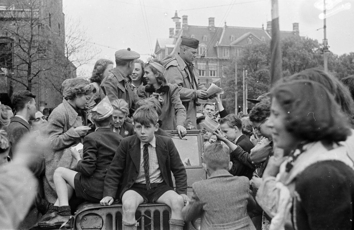 The Netherlands The Hague Liberation 1945 Menno Huizinga