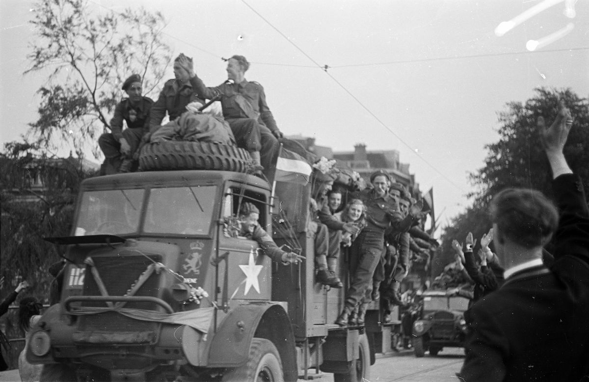 The Netherlands The Hague Liberation 1945 Menno Huizinga