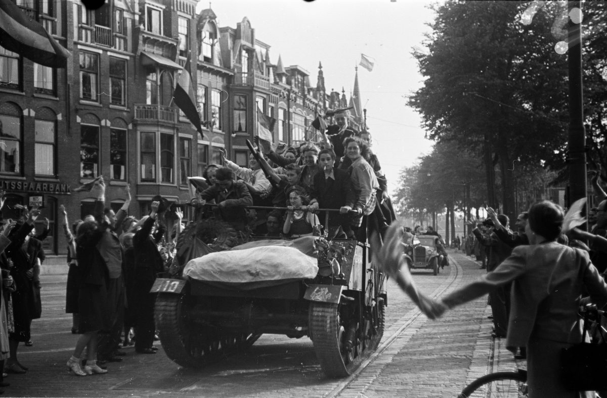 The Netherlands The Hague Liberation 1945 Menno Huizinga
