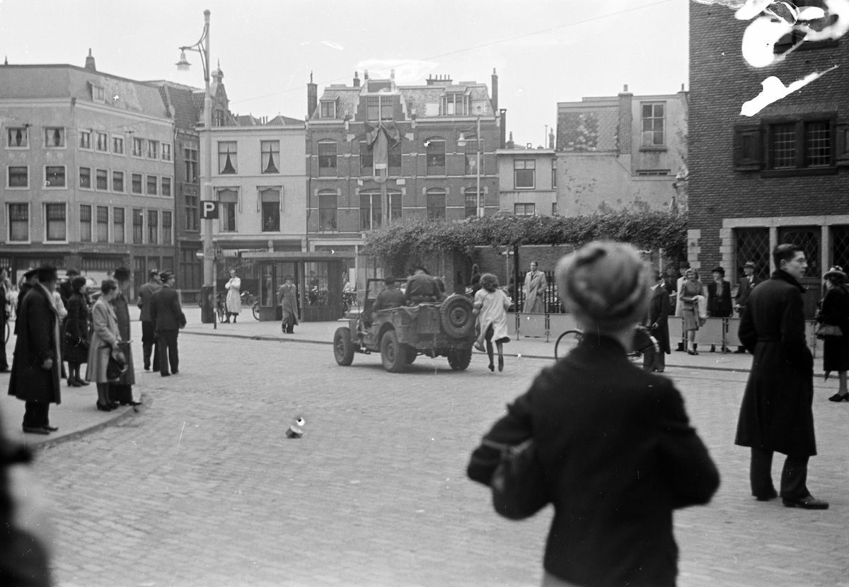 The Netherlands The Hague Liberation 1945 Menno Huizinga