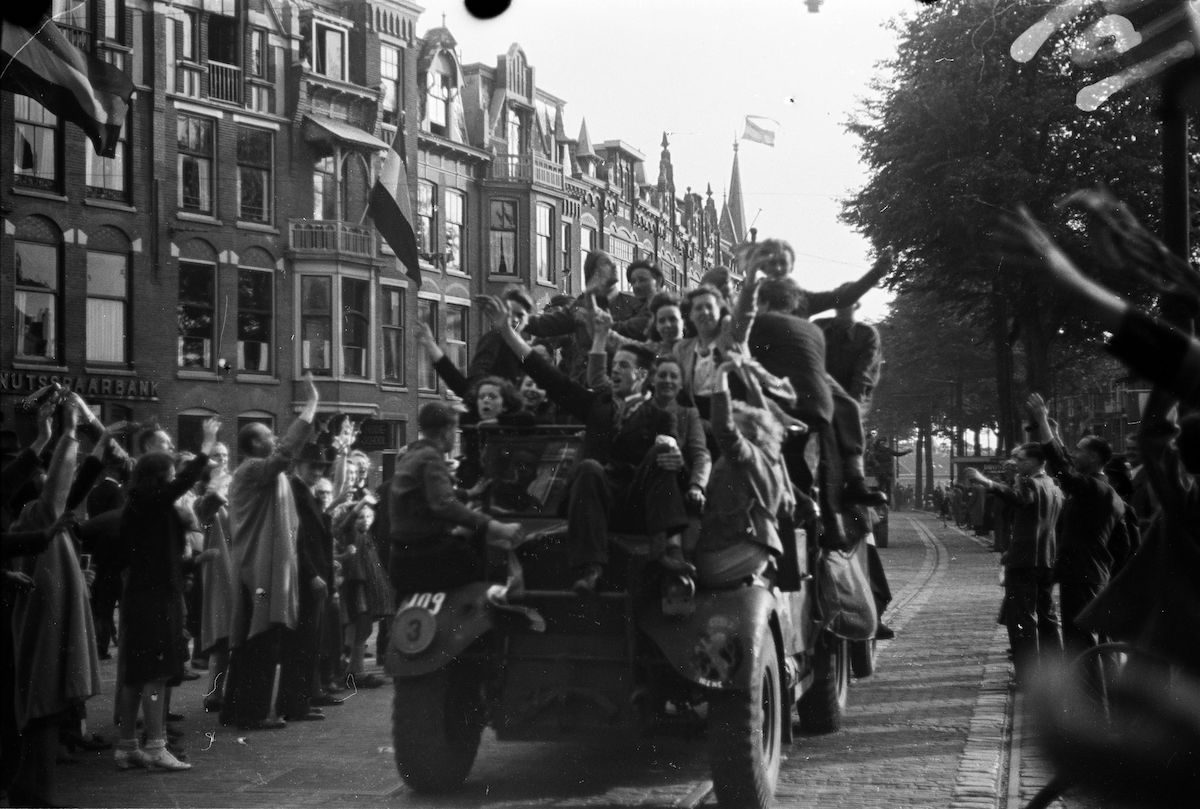 The Netherlands The Hague Liberation 1945 Menno Huizinga