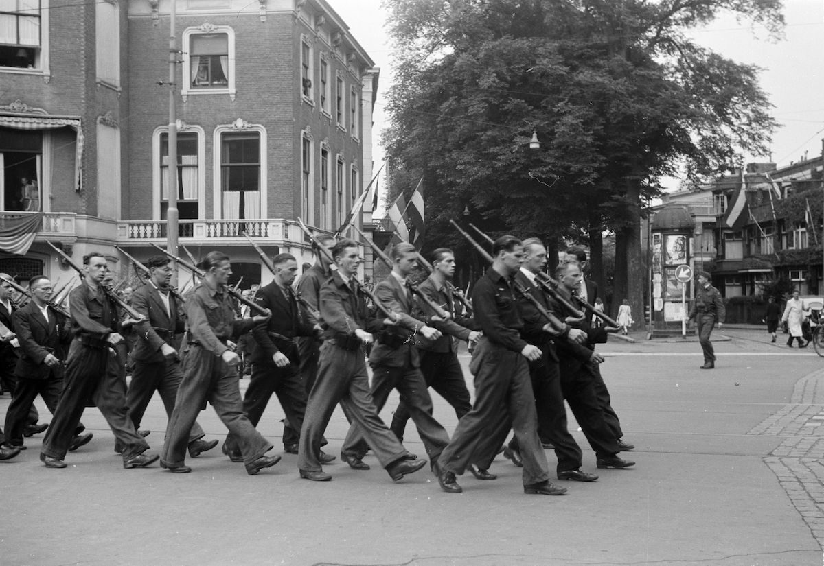 The Netherlands The Hague Liberation 1945 Menno Huizinga