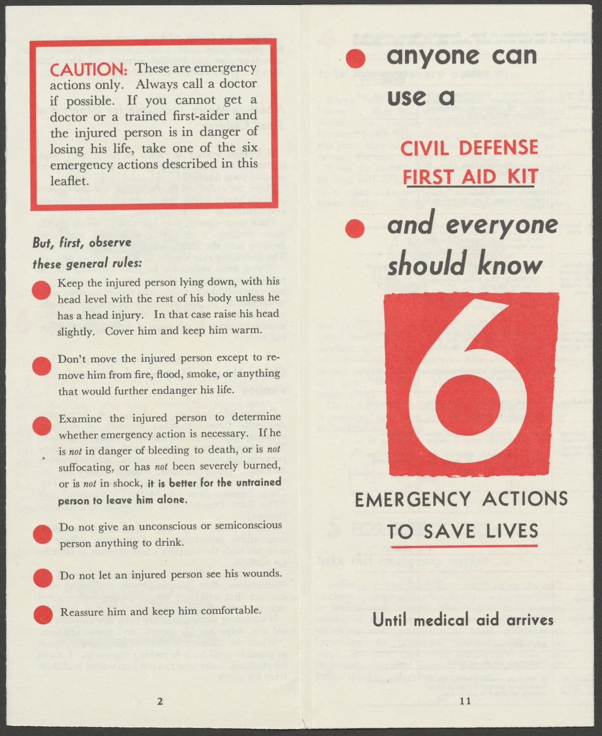 nuclear First aid 1961-