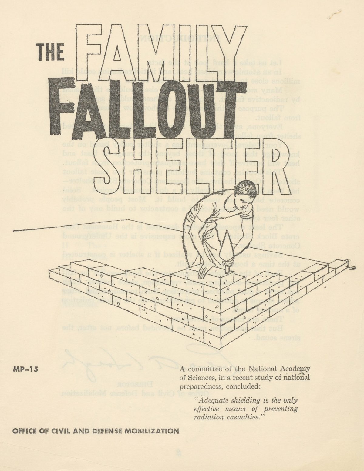 The Family Fallout Shelter 1959