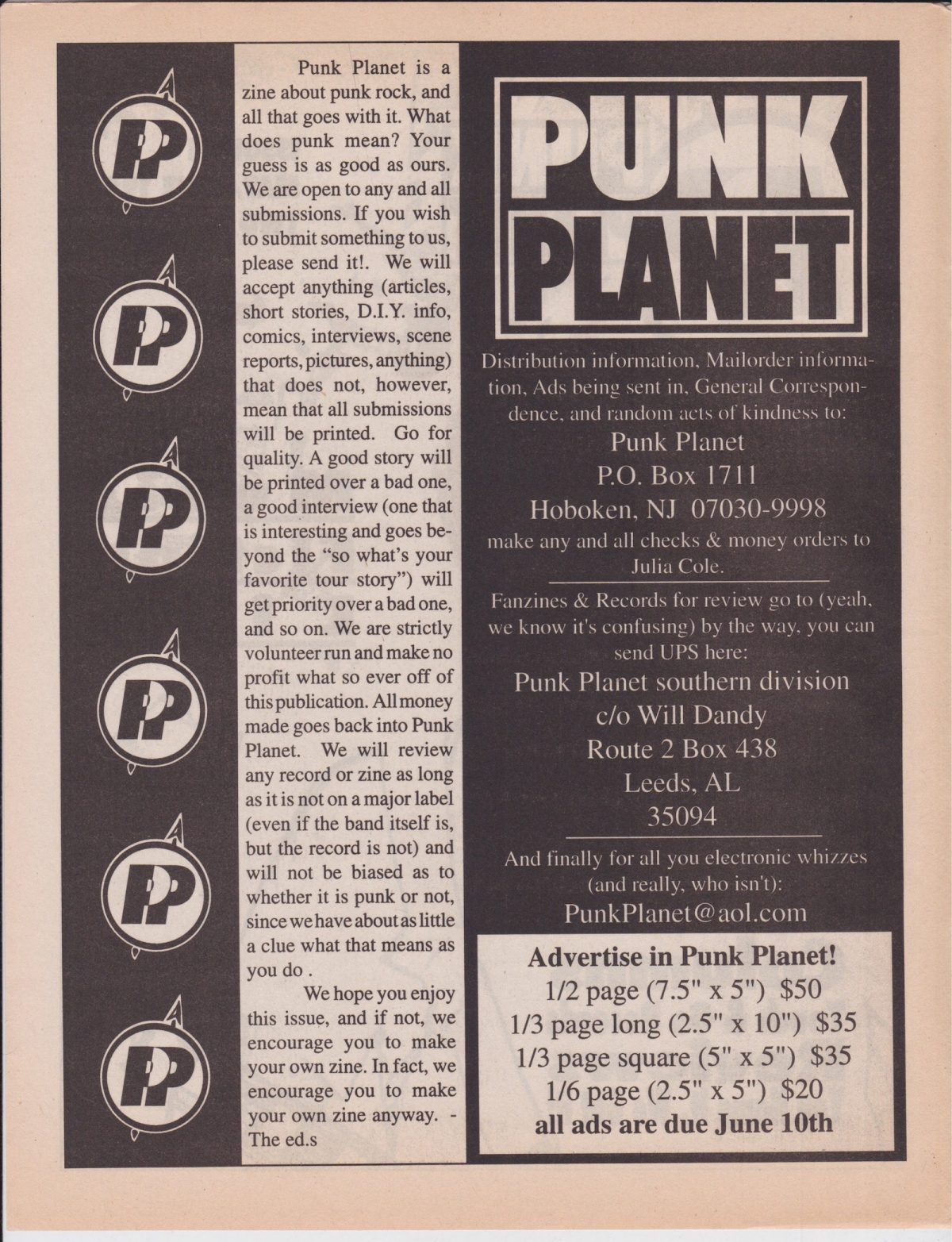 punk planet magazine