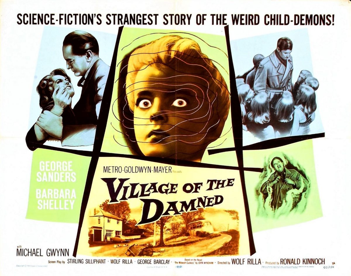 Village of the Damned, Sci-Fi, Film, 1960s, John Wyndham