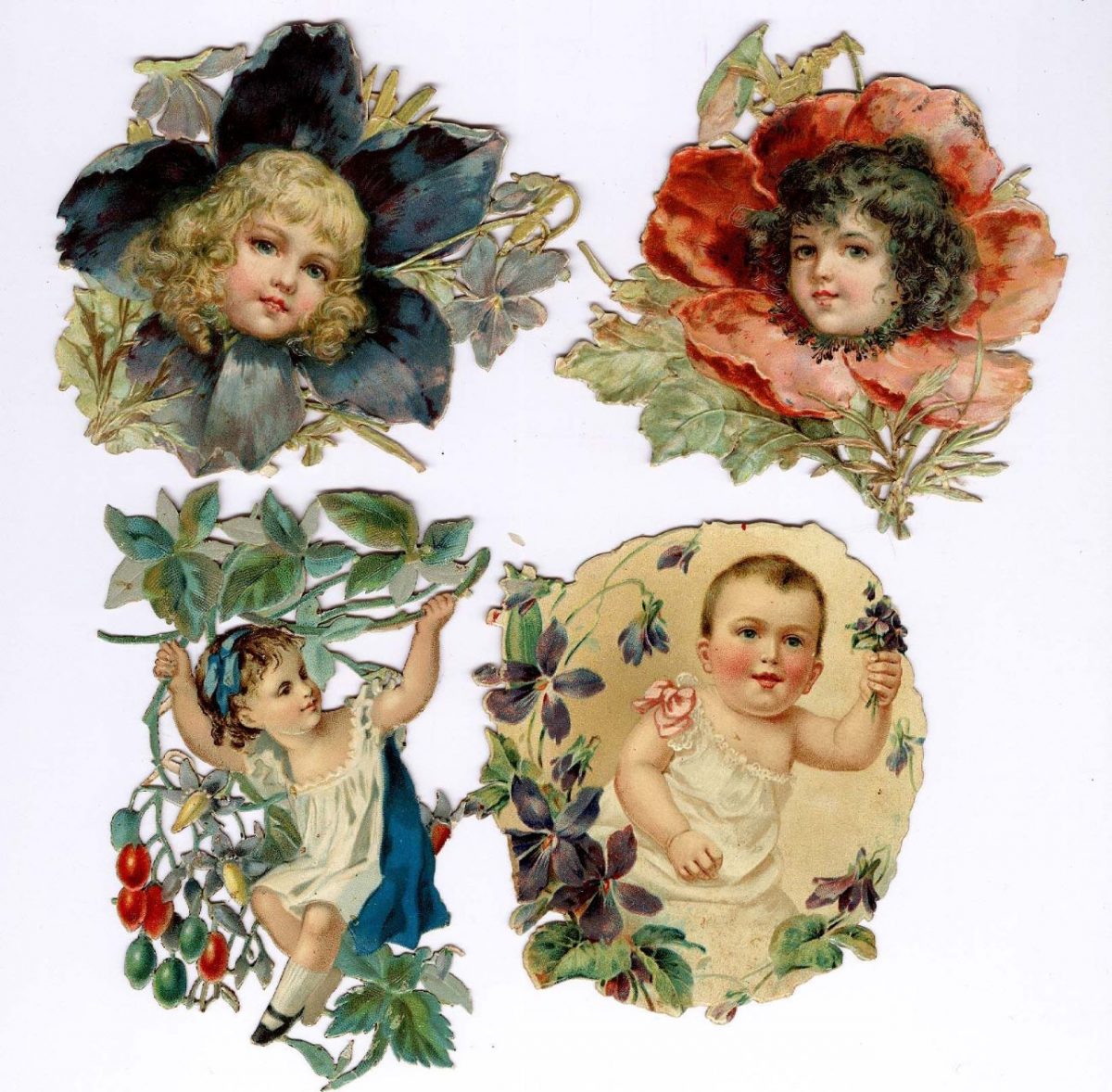 Victorian, paper dolls, scraps, lithographs