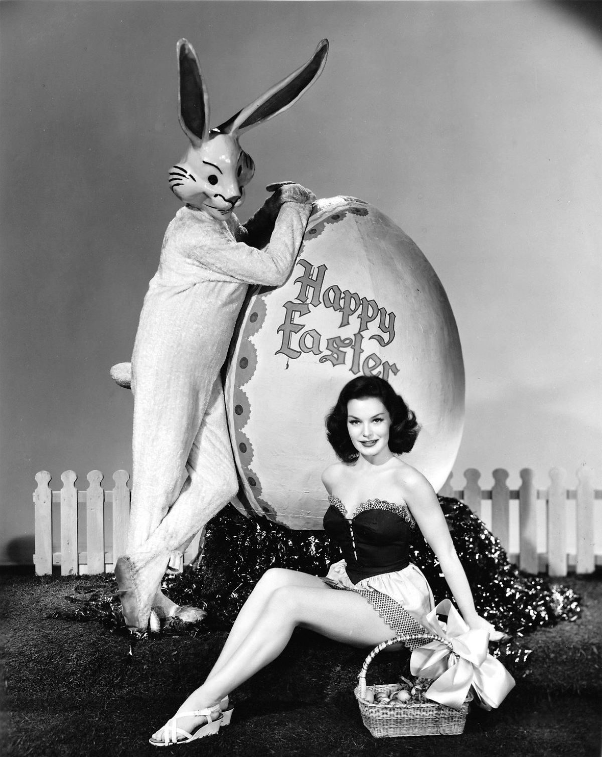 Easter Bunny, photograph, vintage, pagan, Dorothy Hart