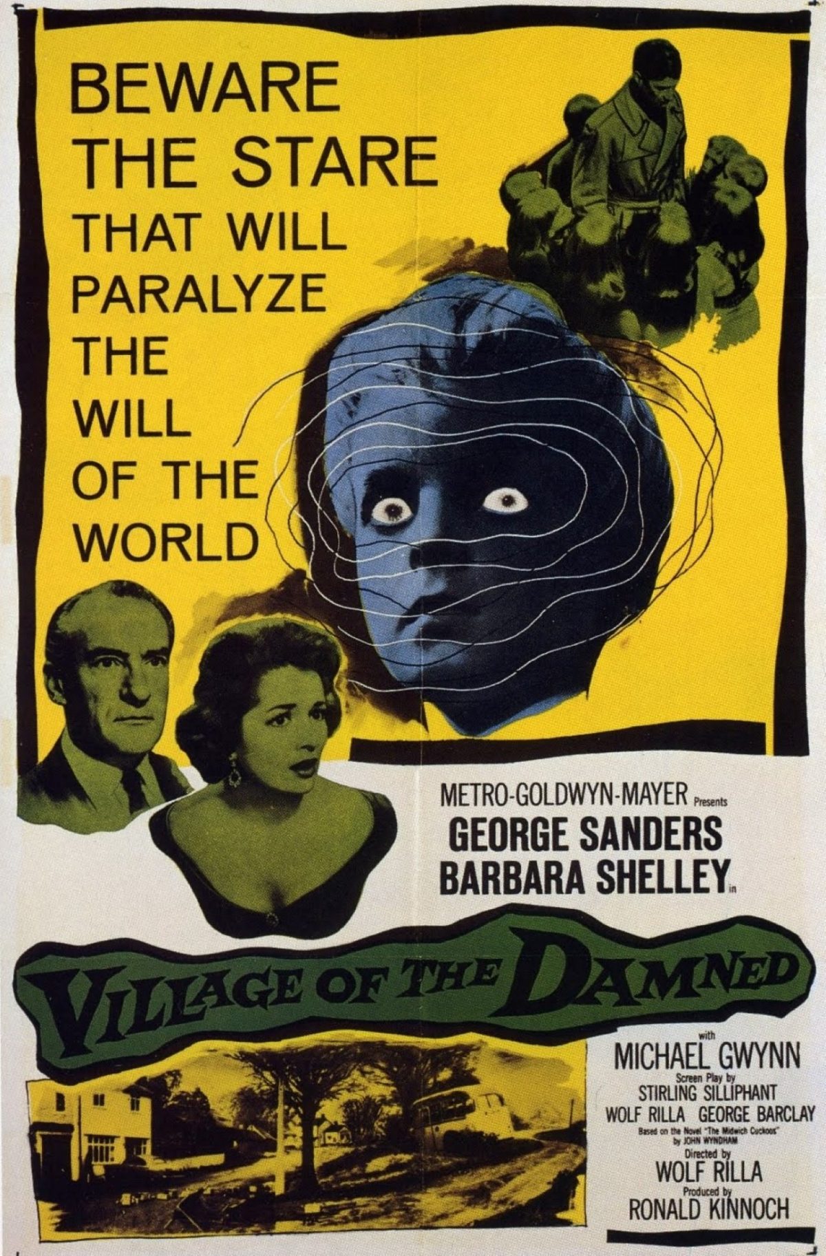 Village of the Damned, Sci-Fi, Film, 1960s, John Wyndham