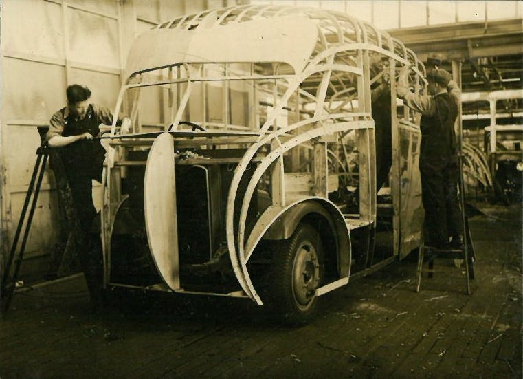 art deco vans holland Coachcraft of Govan, Glasgow 1930s