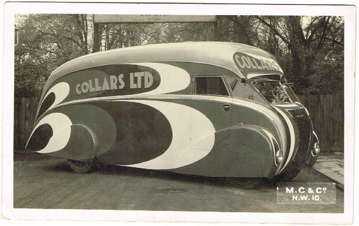 art deco vans holland Coachcraft of Govan, Glasgow 1930s