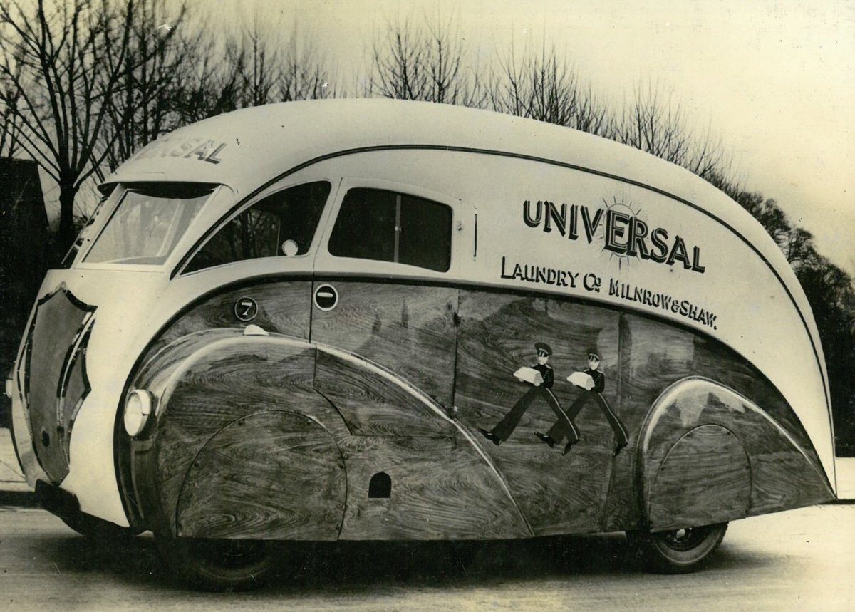 art deco vans holland Coachcraft of Govan, Glasgow 1930s