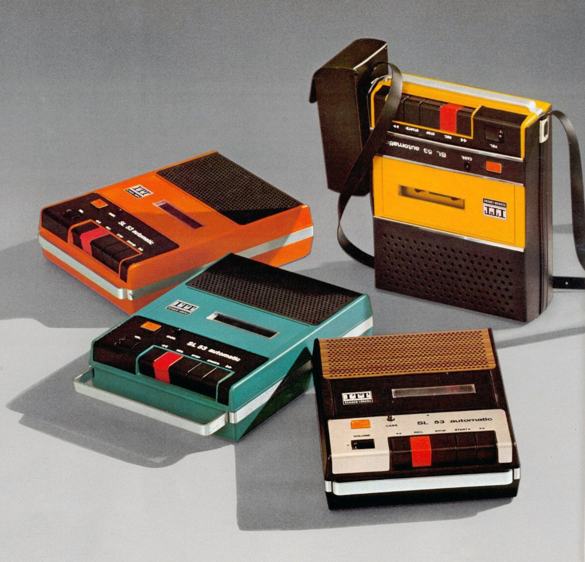 ITT Schaub Lorenz, Cassette recorder, 1973. ITT Corp., USA.