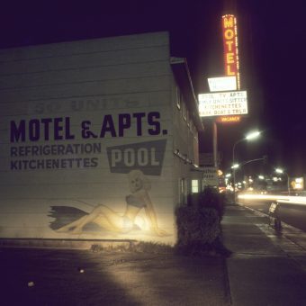 Photographs of Cheap Motels in 1970s America