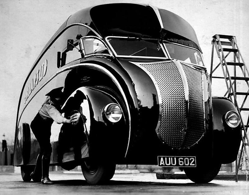 art deco vans holland Coachcraft of Govan, Glasgow 1930s