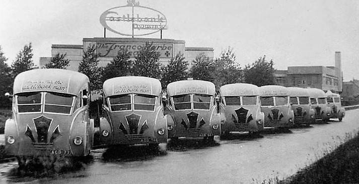 art deco vans holland Coachcraft of Govan, Glasgow 1930s