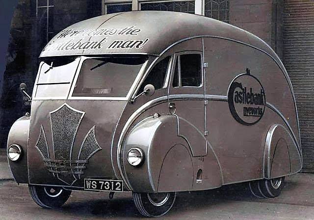 art deco vans holland Coachcraft of Govan, Glasgow 1930s