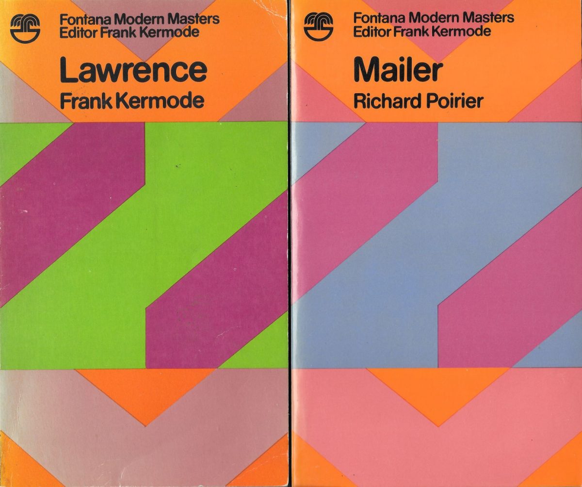 Oliver Bevan, Fontana Modern Masters, Norman Mailer, D H Lawrence, design