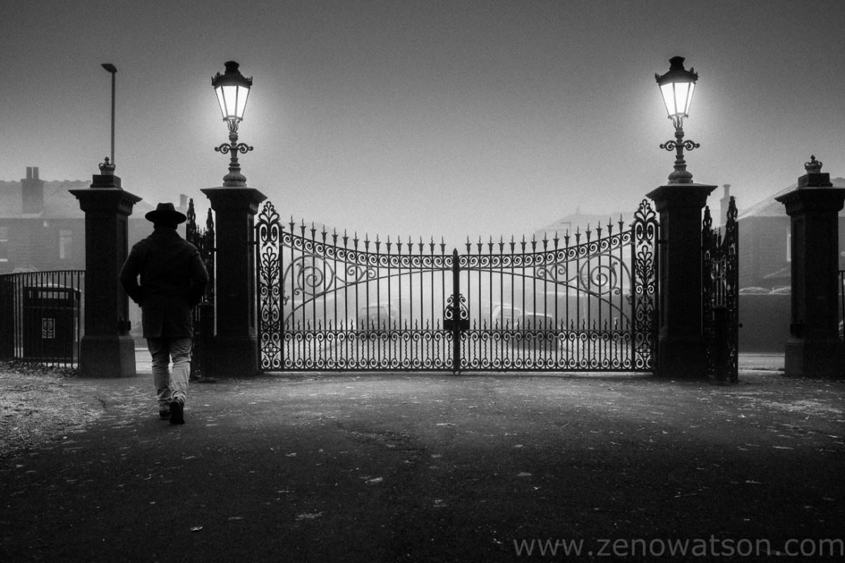 Zeno Watson, photography, Glasgow, Streets, The Man in the Hat