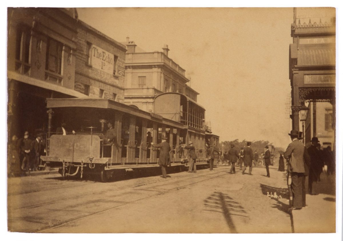 Arthur K. Syer (d. 1935) Tram, West Crescent St., North Sydney c. 1880s – 1900