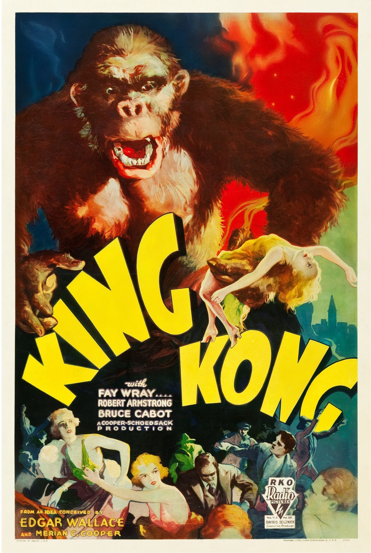 King Kong 1933  poster art