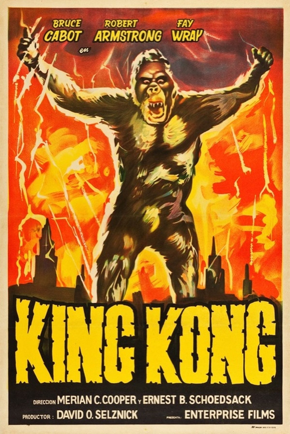 King Kong 1933  poster art