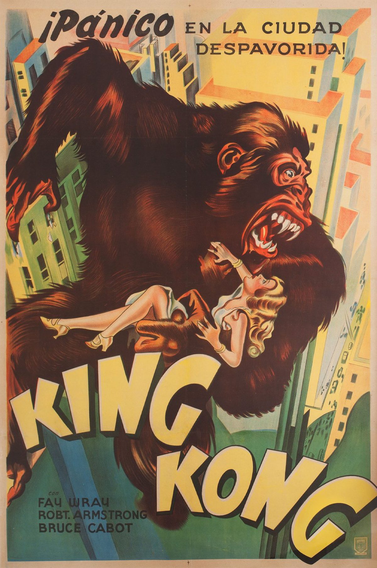 King Kong 1933  poster art