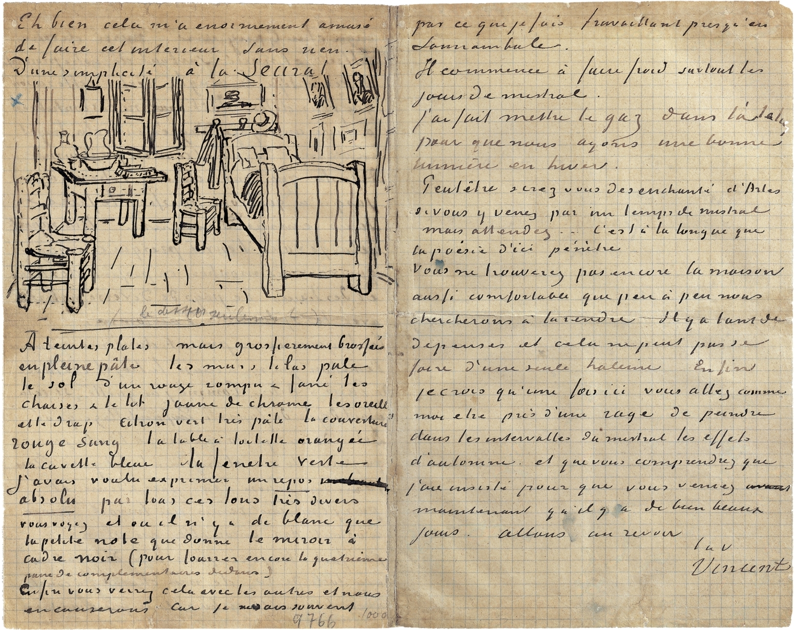 Vincent Van Gogh letters art