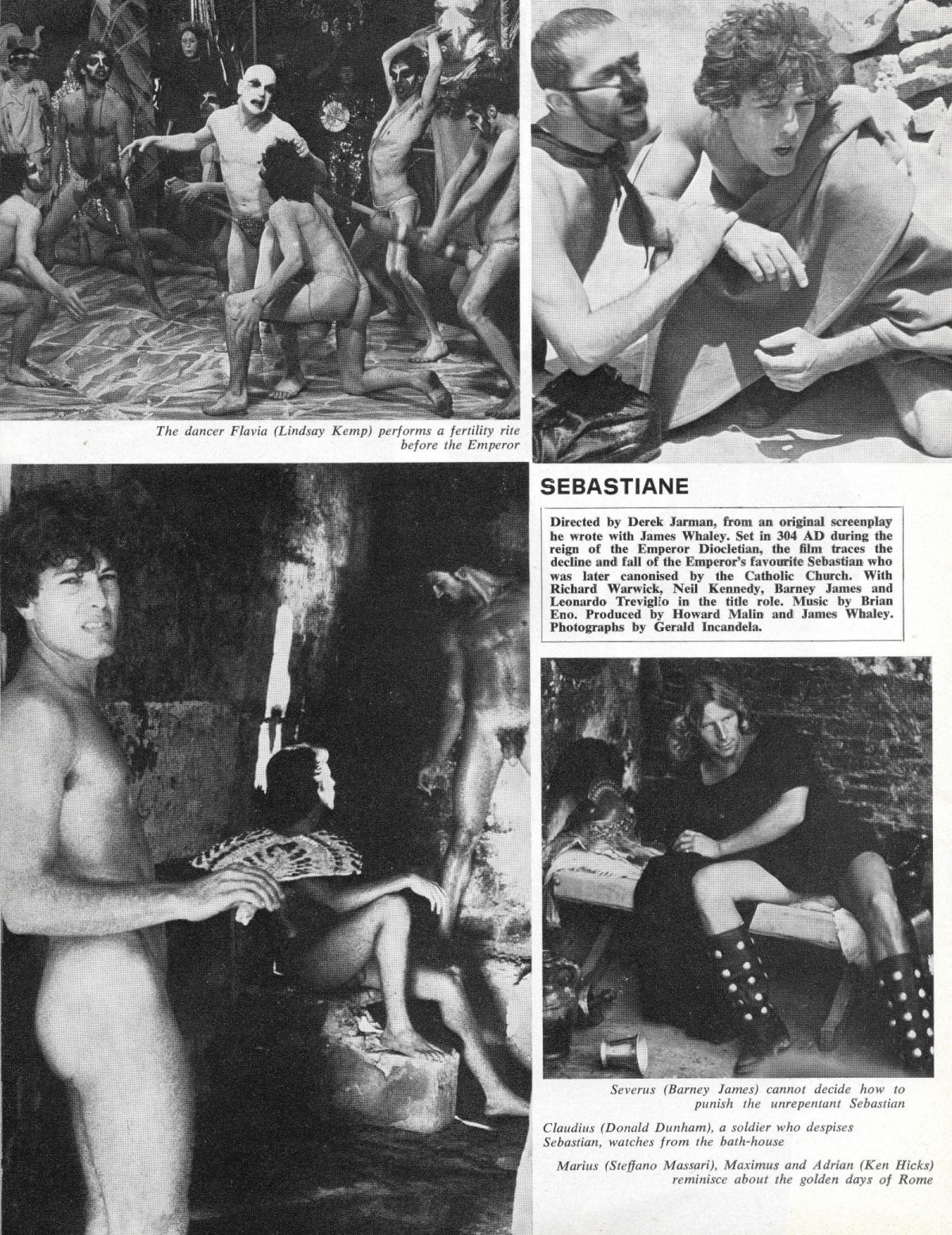 Derek Jarman, Sebastiane, gay, films, 1970s