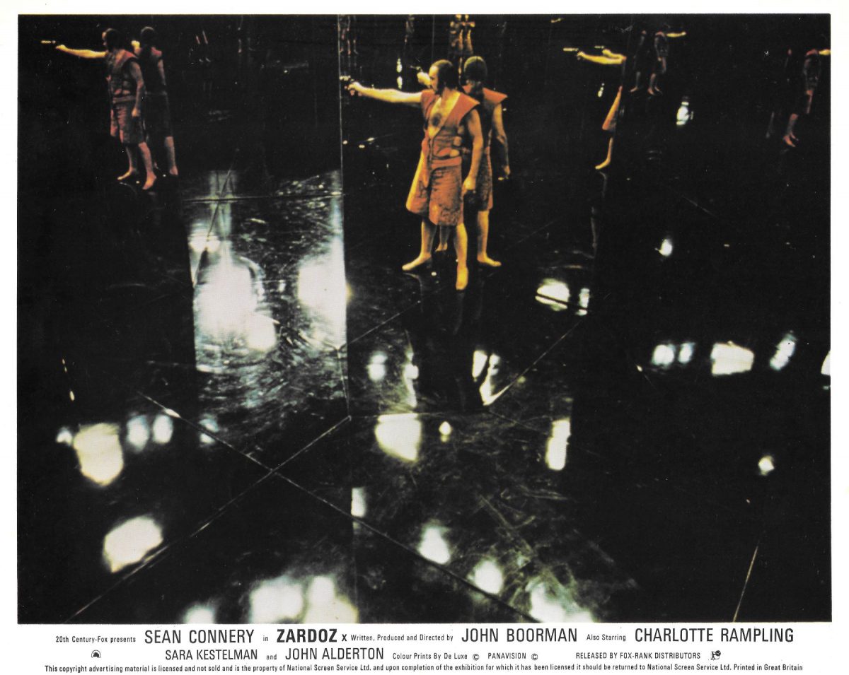 John Boorman, Zardoz, Sean Connery, Charlotte Rampling, film, 1974, sci-fi, cult films