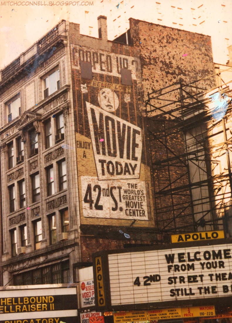 New York 42nd Street in the 1980s