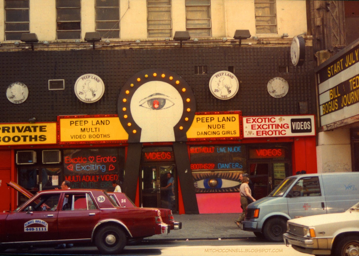 1980s Snapshots of New York Citys 42nd Street