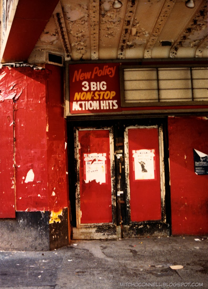 New York 42nd Street in the 1980s