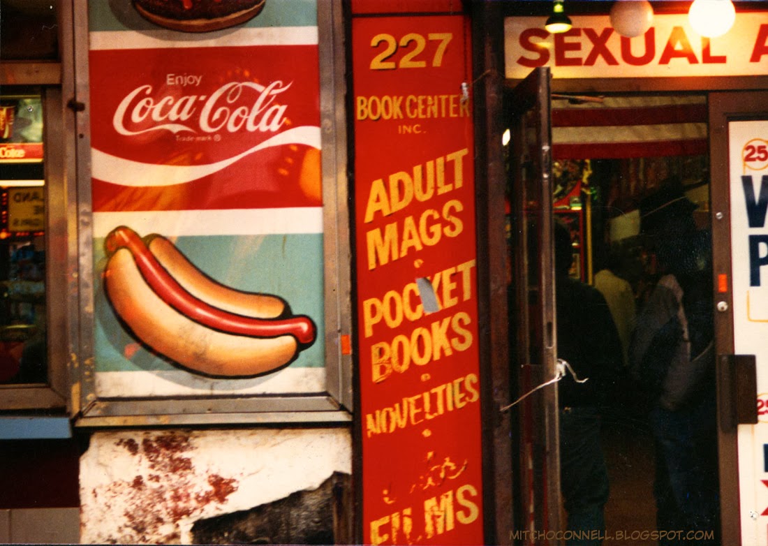 New York 42nd Street in the 1980s