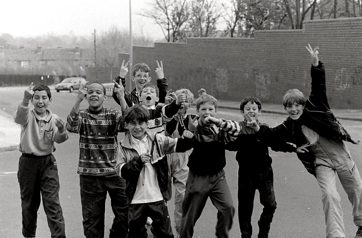 British kids in the 1980s