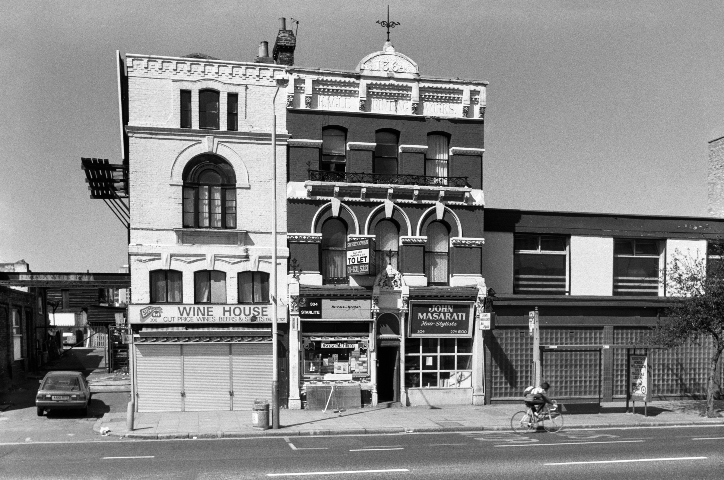 Eagle Printing Works, Brixton Rd, Brixton, Lambeth, 1989